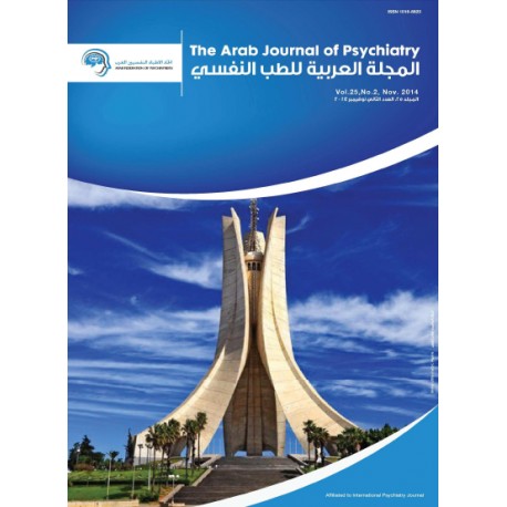 The Arab Journal of Psychiatry - tome 25, issue 2 ( November 2014 )